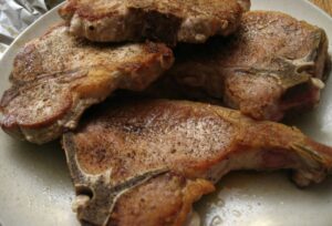 Pork Chops in Pit Boss Pellet Grill