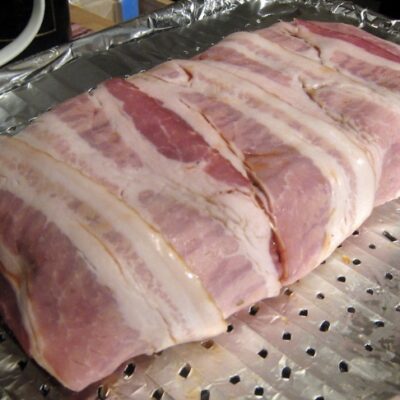 Perfect Bacon-Wrapped Beef Recipe On Traeger Grill 
