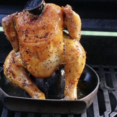 Beer Can Chicken Recipe on a Pit Boss Pellet Grill
