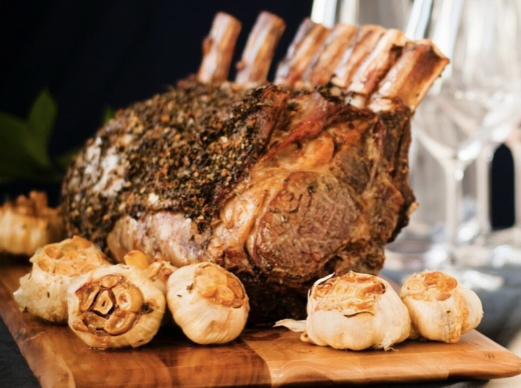How to cook a PRIME RIB ROAST ON THE BIG GREEN EGG