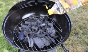 How to start a charcoal grill without lighter fluid